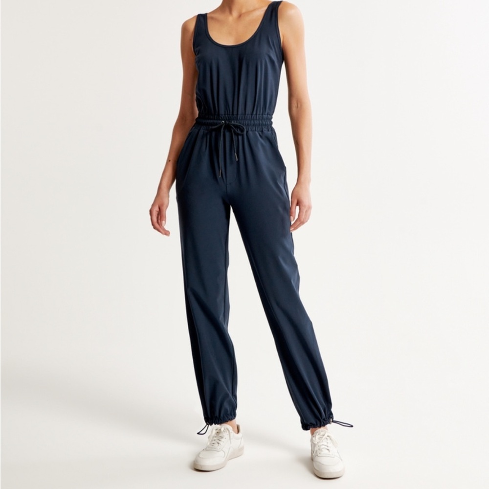 Abercrombie Navy Blue Women's Jumpsuit